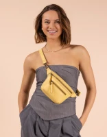 O My Bag Gürteltasche Becks Bum Bag Butter Yellow Classic Leather