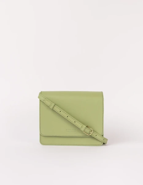 O My Bag Handtasche Audrey Mini classic leather tea green
