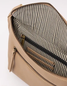 O My Bag Gürteltasche Drew Bum Bag Soft Grain Leather Sand