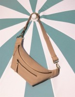 O My Bag Gürteltasche Drew Bum Bag Soft Grain Leather Sand