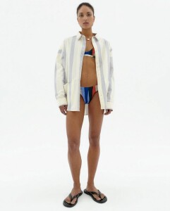 Thinking Mu Damen Bikini Top Tropea River