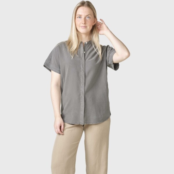 Klitmoller Collective Damen Bluse Li taupe