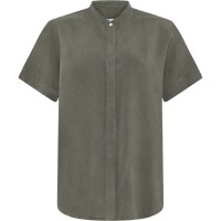 Klitmoller Collective Damen Bluse Li taupe