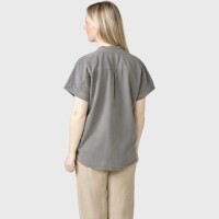 Klitmoller Collective Damen Bluse Li taupe