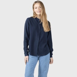 Klitmoller Collective Damen Bluse Simone navy