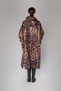 Rainkiss Regenponcho Regenjacke unisize dark leopard