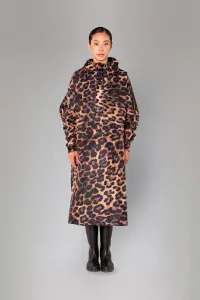 Rainkiss Regenponcho Regenjacke unisize dark leopard