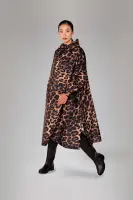 Rainkiss Regenponcho Regenjacke unisize dark leopard