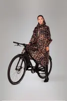 Rainkiss Regenponcho Regenjacke unisize dark leopard