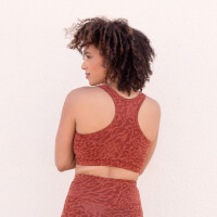 Jaya Damen Bustier Gloria leopard cinnamon