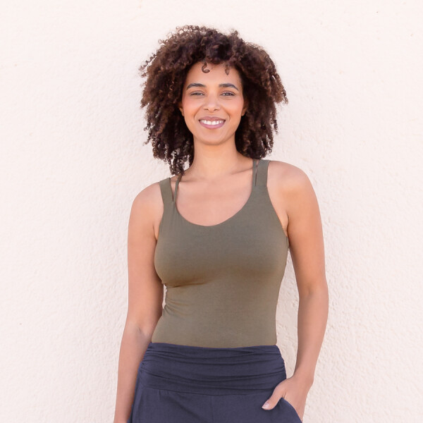 Jaya Damen Top Marlene olive