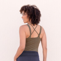 Jaya Damen Top Marlene olive