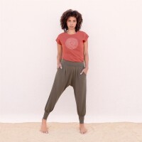 Jaya Damen T-Shirt Om cinnamon