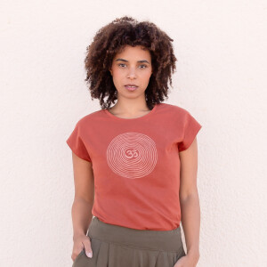 Jaya Damen T-Shirt Om cinnamon M