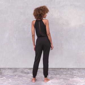 Jaya Damen Yoga Jumpsuit Paris black