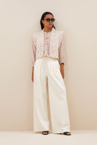 by bar Damen Jacke / Weste Isla little flower print