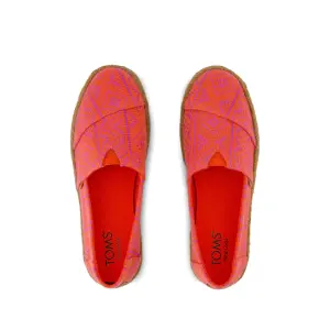 Toms Damen Schuhe Alpargata Rope 2.0 Espadrille flame...