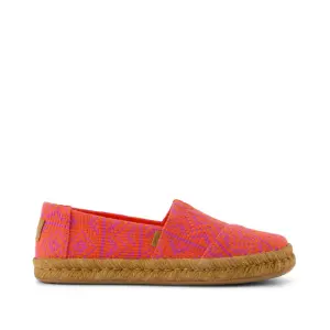 Toms Damen Schuhe Alpargata Rope 2.0 Espadrille flame diamond
