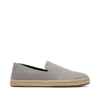 Toms Herren Schuhe Santiago recycled cotton canvas drizzle grey