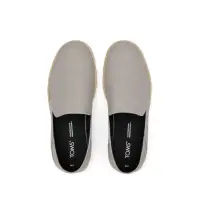 Toms Herren Schuhe Santiago recycled cotton canvas drizzle grey