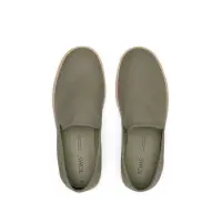 Toms Herren Schuhe Santiago recycled cotton canvas Vetiver grey