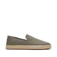 Toms Herren Schuhe Santiago recycled cotton canvas Vetiver grey