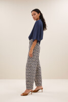 By bar Damen Jeans LEW paris cheetah print