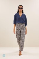 By bar Damen Jeans LEW paris cheetah print