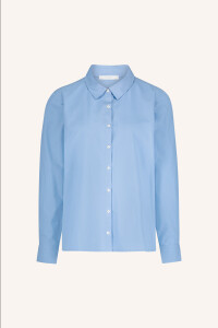 by bar Damen Bluse Joly poplin sky blue