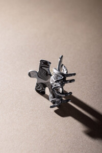 SASSTIE Haarklammer Puzzle shadow ink