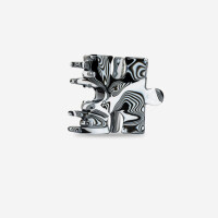 SASSTIE Haarklammer Puzzle shadow ink
