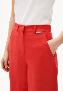 Armedangels Damen Hose Caarunus Lino coral blush