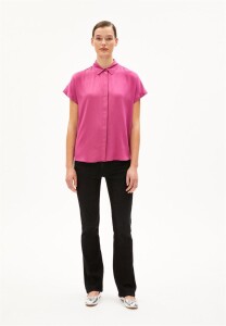 Armedangels Damen Bluse Larisaana crushed berry