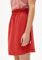 Armedangels Damen Rock Filizaa Mosaic Lino coral blue