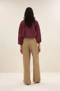 by bar Damen Hose Benji lurex gold