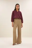 by bar Damen Hose Benji lurex gold