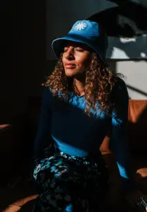 Recolution Unisex Fischerhut Sun Smile electric blue onesize