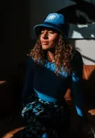 Recolution Unisex Fischerhut Sun Smile electric blue onesize