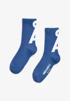 Armedangels Unisex Socken Saamus Short dark morning-white