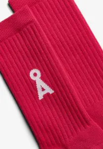 Armedangels Unisex Socken Saamus Bold scarlet red