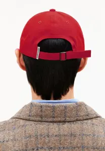 Armedangels Unisex Basecap Yenaas Bold scarlet red