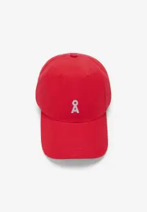 Armedangels Unisex Basecap Yenaas Bold scarlet red