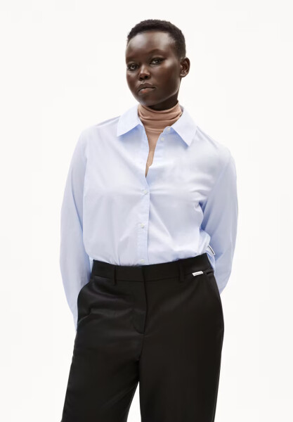 Armedangels Damen Bluse Louilaa morning sky