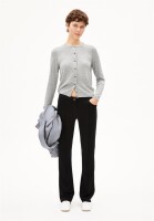 Armedangels Damen Cardigan Ophaliaa merino light grey melange