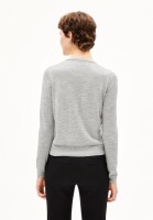 Armedangels Damen Cardigan Ophaliaa merino light grey melange