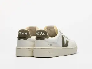 Veja Damen Schuhe V-90 B-MESH WHITE KAKI
