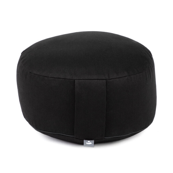 Bodynova Meditationskissen RONDO ECO Dinkelfüllung schwarz