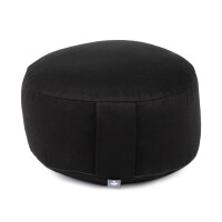 Bodynova Meditationskissen RONDO ECO Dinkelfüllung schwarz
