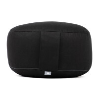 Bodynova Meditationskissen RONDO ECO Dinkelfüllung schwarz