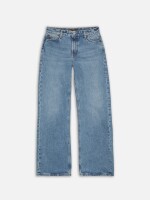Nudie Jeans Damen Hose Wide Heidi worn treasure